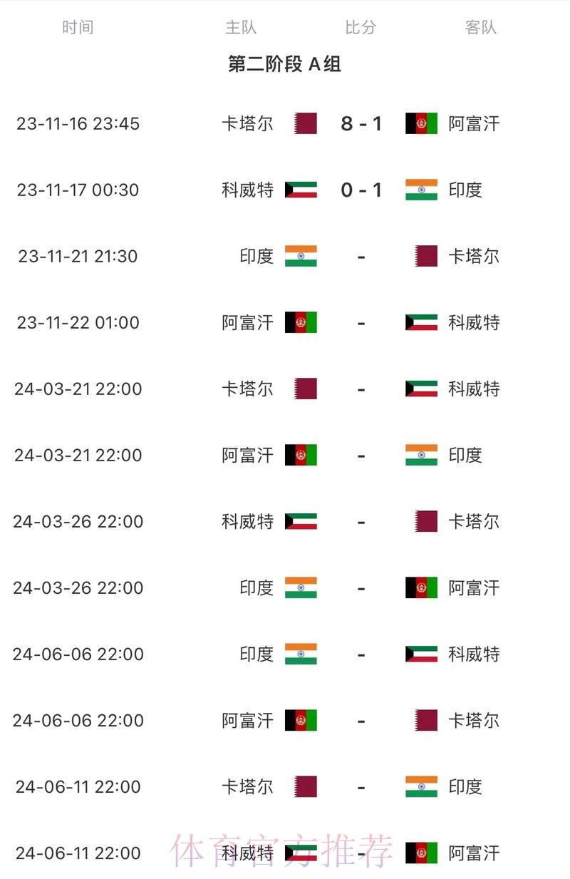 2026世界杯比赛时间高清版实时赛程怎么查
